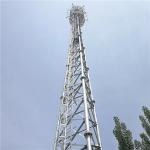 4 Legs Self Supporting 30m Lattice Steel Tower For Power Transmission for sale