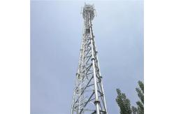 China 4 Legs Self Supporting 30m Lattice Steel Tower For Power Transmission supplier