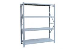 China Combined Wide Span Shelving Teardrop Warehouse Pallet Racks For Light Storage supplier