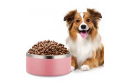 China Pet Feeding Vacuum Insulated Stainless Steel Dog Bowl Durable Power Source Not Applicable supplier