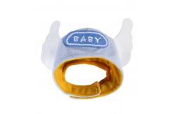 China Yellow Plush Animal Hats , Cotton Material Dogs Wearing Hats Custom Size supplier