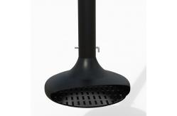 China Round Customized Carbon Steel Wood Burning Fire Pits Black / White Or Customized supplier