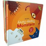 Monster Series Children's English Picture Books Board Books For Kids for sale