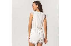 China Newest Design Women Chiffon & Lace Sleeveless Jumpsuit supplier