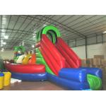 Big Ball Inflatable Sports Games Football Childrens Bouncy Castle 17 X 6.3 X 4.3m for sale