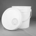 FDA Approved Coatings 5 Gallon Plastic Buckets 20l Food Grade for sale