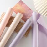 Mutiple Color Paper Kraft Paper Thickened Wedding Flower Packaging Material with Nice Toughness and Pure Color Design for sale