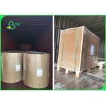 Brown Kraft Paper Virgin Wood Pulp 250GSM 300GSM For Food Boxes for sale