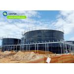 Glass Fused Steel Wastewater Storage Tanks Corrosion Resistance for sale