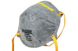 China Easy Breathing FFP2 Dust Mask With Adjustable Aluminum Nose Clip supplier