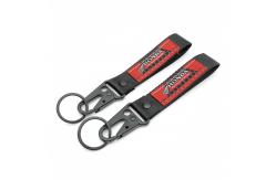 China Honda Rally Keychain Strap - Dynamic Slogan Embroidery + Dual Secure Hooks - Adventure-Ready Edge​ supplier