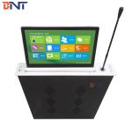 17.3 Inch Retractable Motorized Monitor Lift Pop Up Screen For Conference System for sale