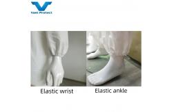 China Breathable Protective Clothing En1149 Microporous Coveralls With Fully Closed Design supplier