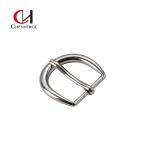 Antiwear D Type Nickel Belt Buckle , Corrosion Resistant Heel Bar Belt Buckle for sale