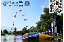 China Exciting Inflatable Water Catapult  Blob with 5 Years Warranty supplier