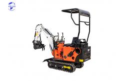 China 0.8ton New Mini Excavator Small Crawler Digger For Homeland Garden supplier