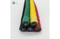 China Customized Color 6 Strand Polyester Playground Combination Rope supplier