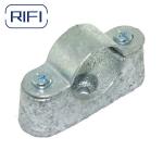 Hot DIP Galvanized Electrical Gi Pipe Fittings 25mm Conduit Saddle Clips Clamp for sale
