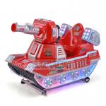 Amusement Center Coin Operated Rocket Ride Kiddie Tank Game Machine ODM for sale