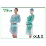 Glass Fiber Free Adjustable Wrist Disposable Isolation Gowns for sale