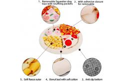 China Pizza Design ODM Pet Snuffle Mat For Dogs Iq Training Removable Toys supplier