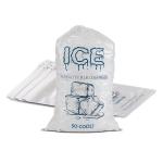 Portable 8lb 10lb 20lb 25lb Poly Packaging Bag For Ice Cube Packing for sale