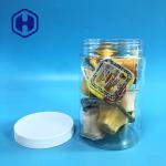Grains Cereal Oat Nut Wide Mouth Candy Plastic Jars With Lids 27oz for sale