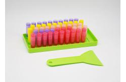 China Recyclable PP Clear Chapstick Empty  Bpa Free Lip Balm Tubes supplier