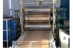 China High Efficiency PVC Foam Board Machine , Double Screw Plastic Board Extrusion Line supplier