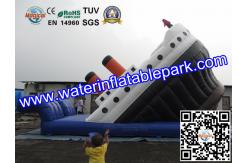 China Giant Titanic Inflatable Slide For Kids WaterProof And Fireproof supplier