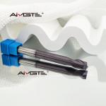 8mm 2 Flute TiAlN Coated Carbide End Mill  Extra Long Length Deep Slot Cutting Tool for Steel  Stainless for sale