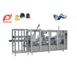 Aluminum Compatible Espresso Coffee Capsule Filling Sealing Machine for sale