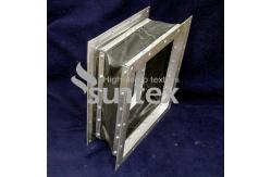 China Thermal Insulation Silica Fabric High Temperature Resistant Multilayers Cloth Compensator supplier