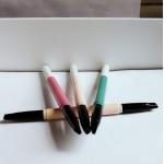 Double Ended Auto Eyebrow Pencil Slim Shape Long Standing Customizable for sale