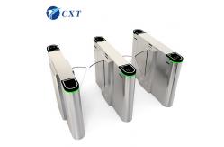 China Office 300 People/Min Flap Gate Barrier Automatic Systems Turnstiles YW200 supplier