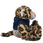 Sitting Leopard Soft Plush Stuffed Animals Adorable Design Machine Washable