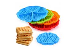China 3d Waffle Silicone Cake Mold Simple And Convenient Food Grade Safe supplier