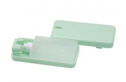 China 30ml Light Green Perfume Spray Atomizer Refillable Personal Care supplier