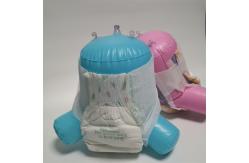 China High Absorbing Overnight Disposable Baby Diaper Elastic waist supplier