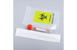 China 15*24.5cm Pathology Specimen Transport Bags Gravure Printing Lab Use supplier
