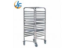 China Rk Bakeware China- Flat Pack Rack OEM Stainless Steel Bread Pan Trolley supplier