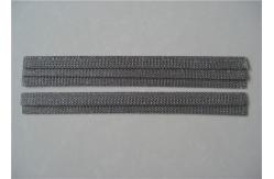 China 304N Stainless Steel Knitted Wire Mesh Black Customizable supplier
