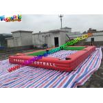 1 Year Warranty Inflatable Sports Games Inflatable Snooker Table With Soccer Ball for sale