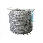Security Fence 400m 500m Hot Dipped Galvanized Barbed Wire 5kg 50kg Per Coil