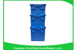 China Industrial Storage Plastic Attached Lid Containers For Transportation And Logistics supplier
