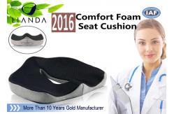 China Customized Covers Coccyx Memory Foam Cushion Orthopedic Car Seat Cushion supplier