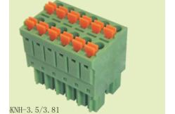 China Insulation Material PCB Terminal Block -40℃ - +105℃ Euro Style Terminal Block supplier