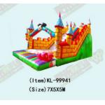 Mickey Mouse Castle Inflatable Large Slide For Childrens