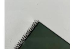 China Transparent HTN LCD Panel Monochrome Segment LCD Display Panel For Thermostat supplier