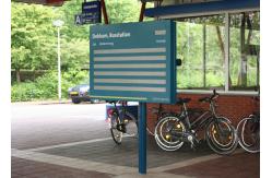 China High Precision Intelligent Bus Stop Display Brightness Auto - Dimming supplier